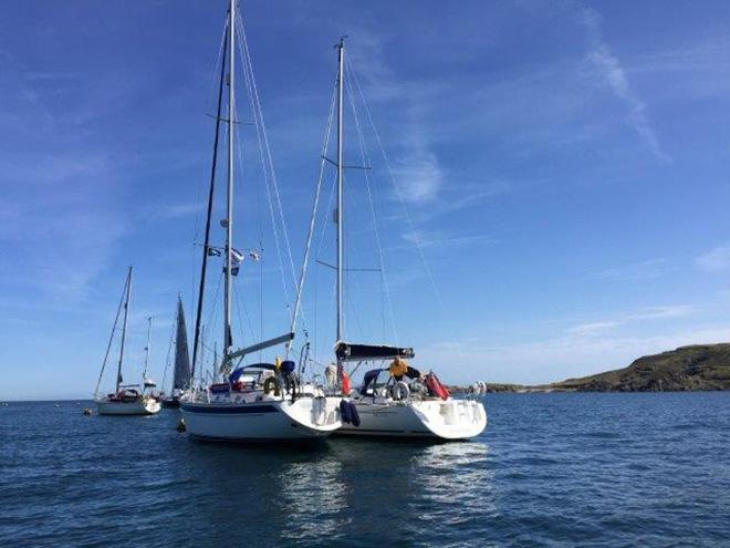 Mon Dilemme and Beowulf in Alderney © World Cruising Club